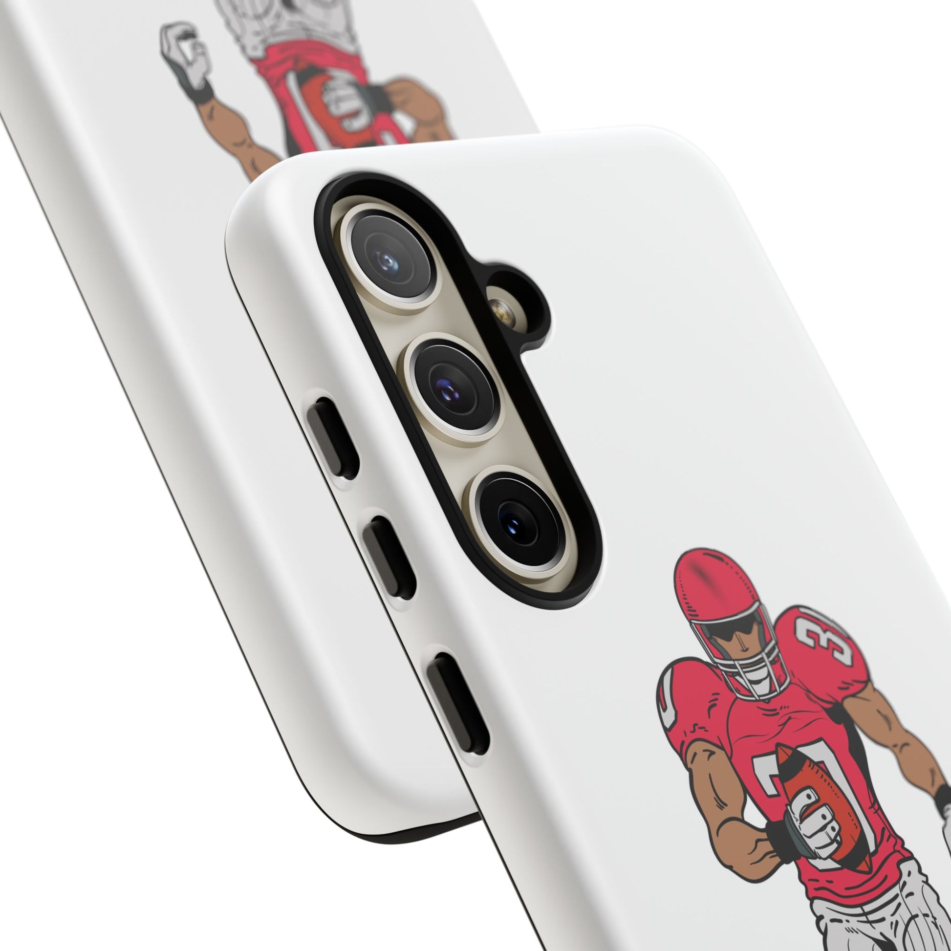 Football Player Tough Case, Sports Phone Cover, Athlete Gift, Tough Phone Case, Fall Sports, Football Lover's Accessory - TRV