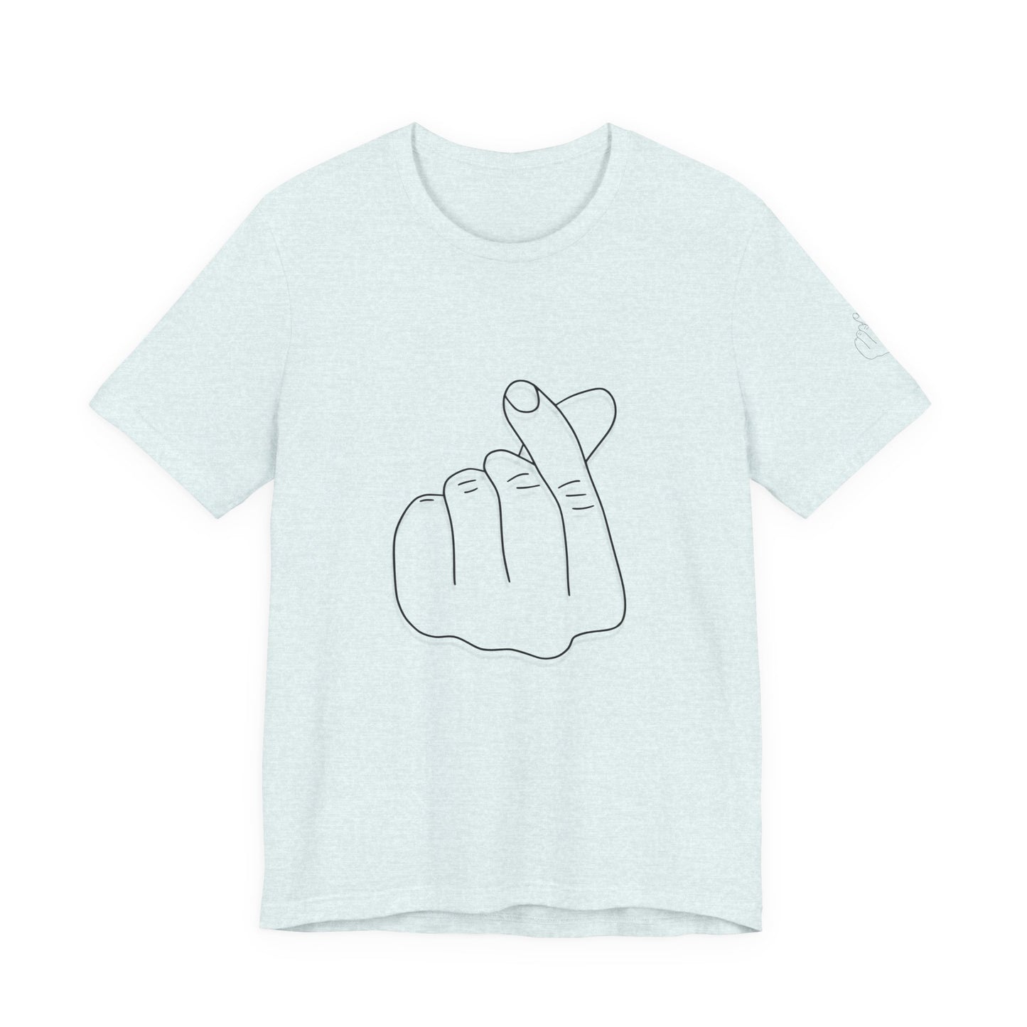 Minimalist Hand Sign Unisex Tee | Casual Everyday Wear | Perfect for Gift Givers