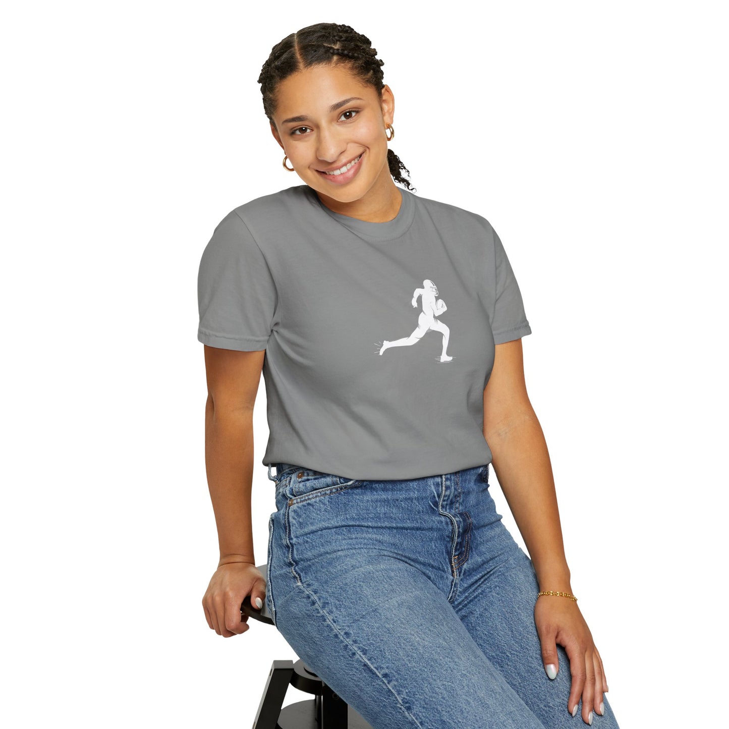 Unisex Football Player T-Shirt | Comfortable Sports Tee, Gift for Runners, Casual Wear, Workout Clothing, Everyday Style - TRV