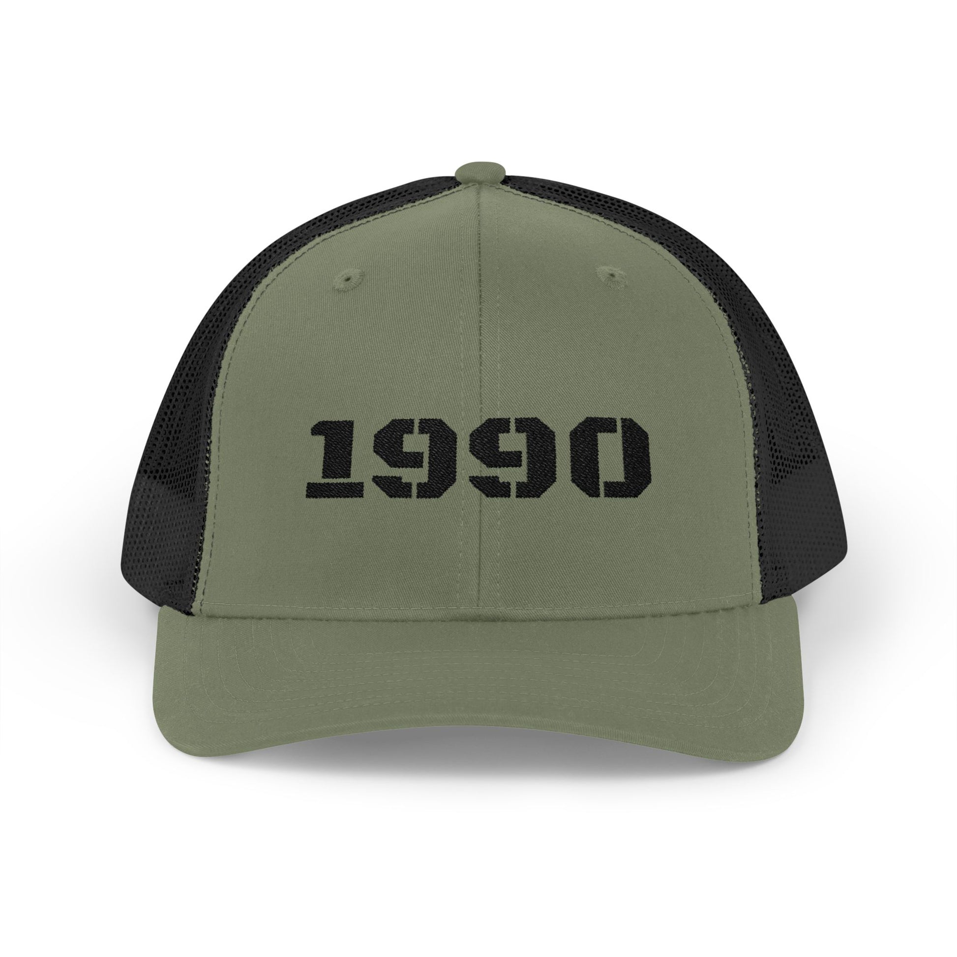 Retro 1990 Snapback Trucker Cap | Vintage Hat for 90s Nostalgia, Perfect Gift for Birthdays, Casual Wear, Summer Fun - TRV