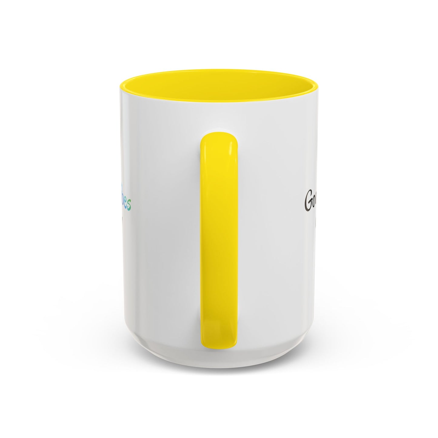 Good Vibes Only Accent Coffee Mug - Positive Energy 11 & 15oz Cup for Happiness, Inspirational Gift, Morning Motivation, Ceramic Tea Cup,