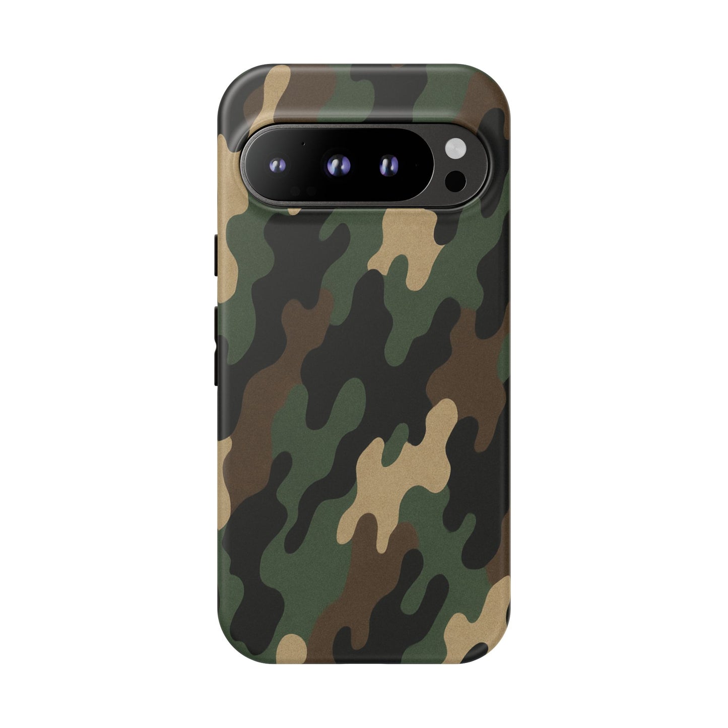 Rugged camouflage Printify tough phone case with protective design for durable iPhone or smartphone protection.