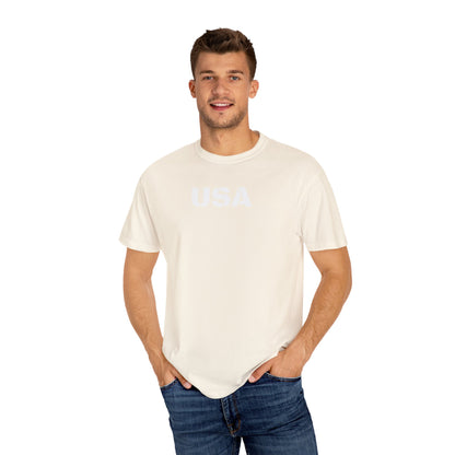 USA Vintage Unisex T-Shirt, Soft Cotton Tee, Casual Wear, Gifts for Her & Him, Summer Essentials, Independence Day Apparel - TRV