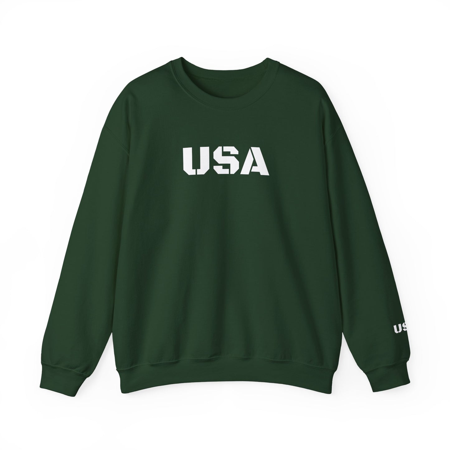 Cozy USA Unisex Crewneck Sweatshirt | Perfect Layering Piece for Every Season | Great Gift for Him/Her | Trendy Style for Casual Outings