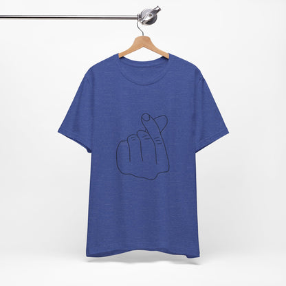 Minimalist Hand Sign Unisex Tee | Casual Everyday Wear | Perfect for Gift Givers