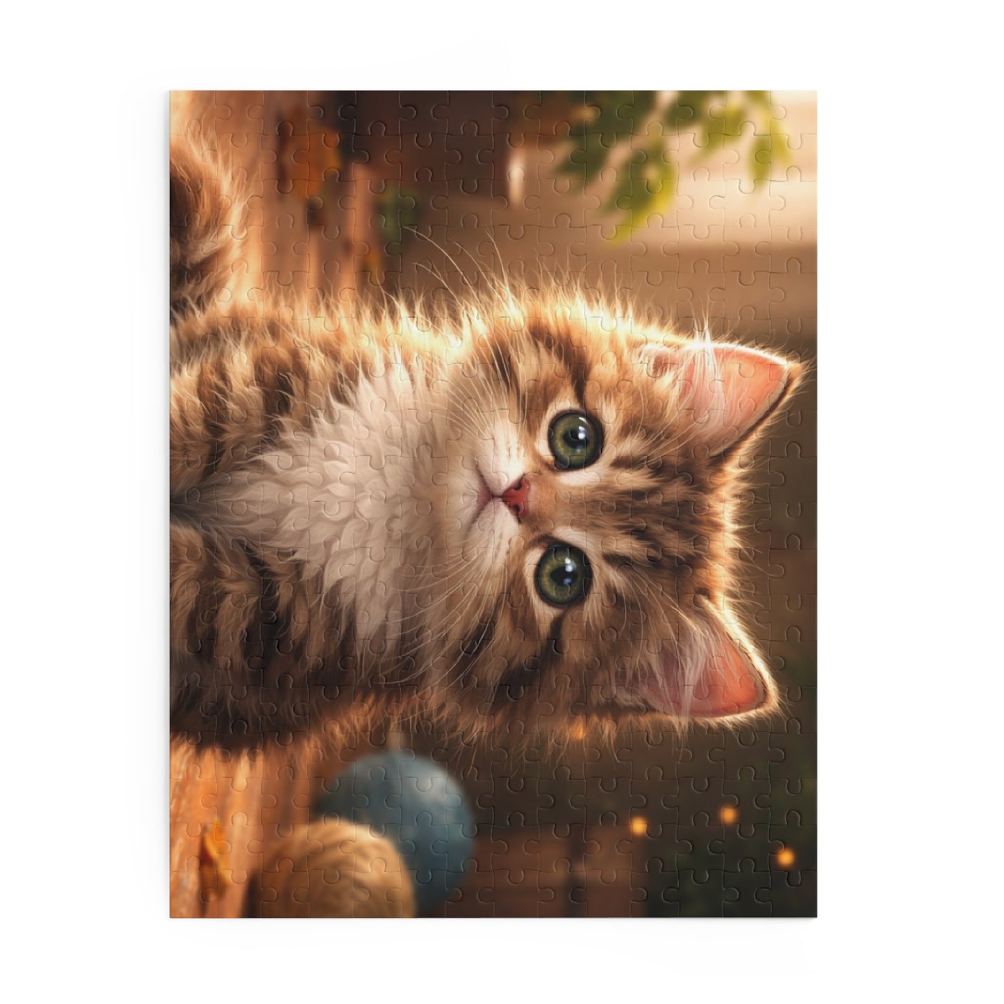 Adorable Tabby Kitten Puzzle