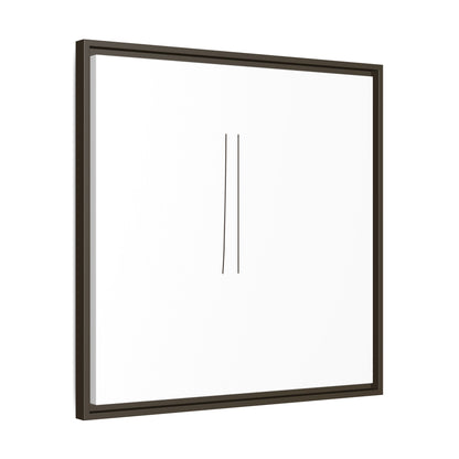 Minimal Line Art | Matte Canvas Framed