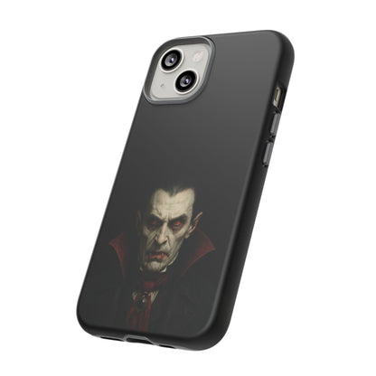 Vampire Phone Case - Tough Cases for Halloween, Gothic Decor, Gifts for Horror Fans, Spooky Accessories, Unique Cellphone Cover - TRV