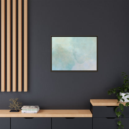 Soft Abstract Pastel Watercolor Matte Canvas
