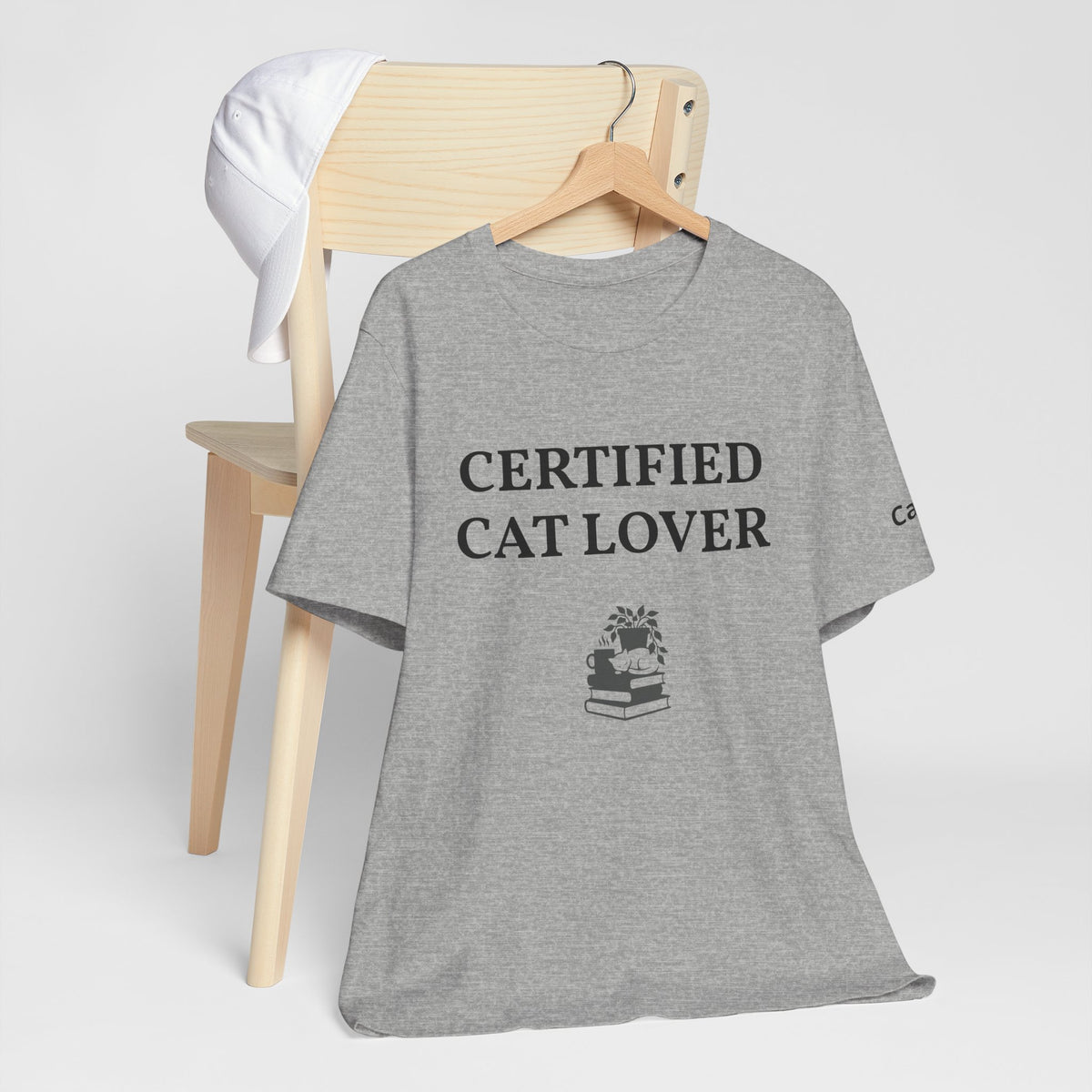 Custom unisex T-shirt by Printify with customizable design, shown in a neutral color, ideal for personalized apparel.