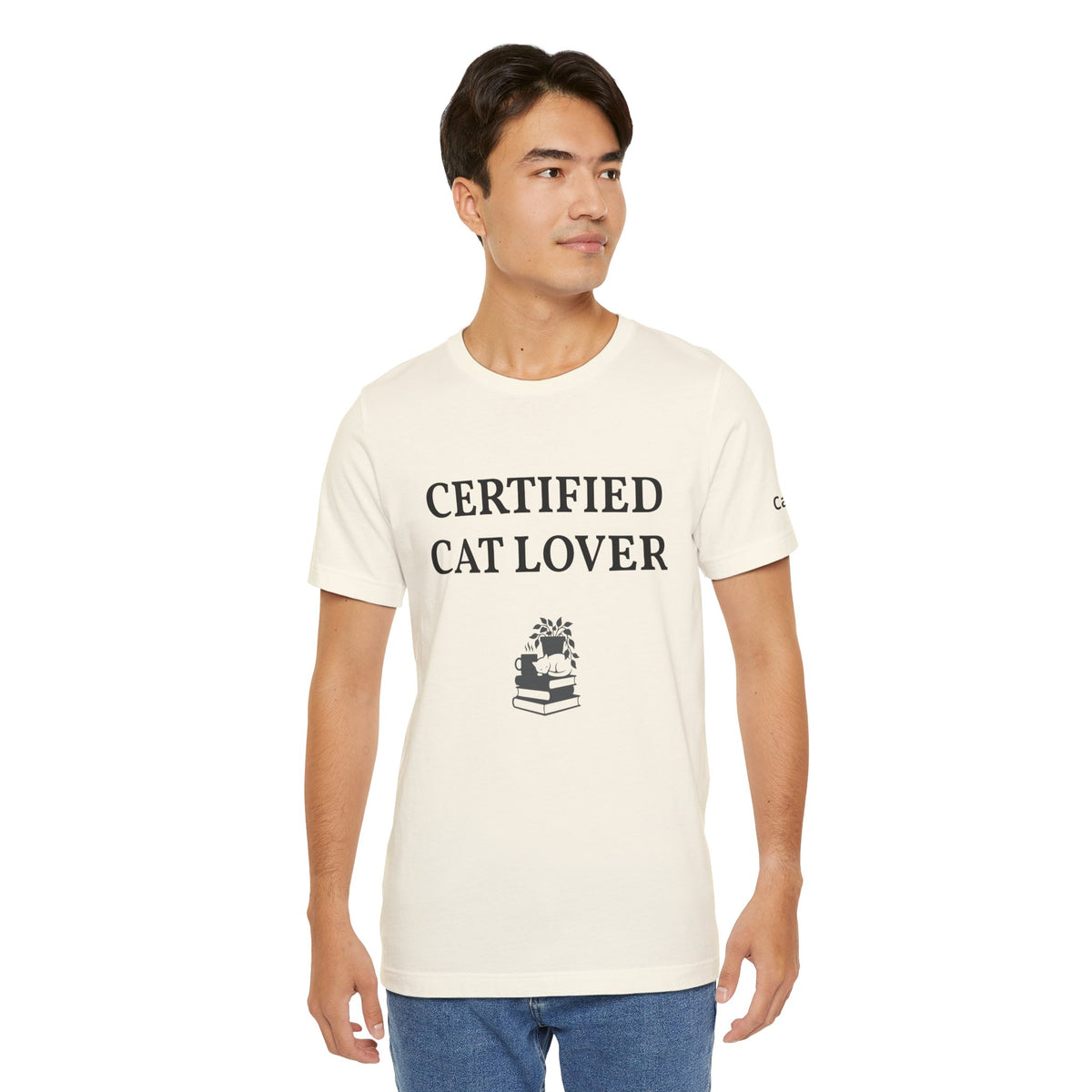 Unisex custom T-shirt by Printify featuring a blank design, soft fabric, and casual style suitable for personalized printing.