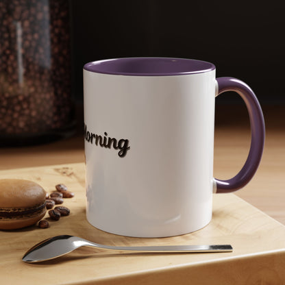 Not a Morning Person Coffee Mug - Funny Accent Mug for Coffee Lovers, 11/15oz - TRV