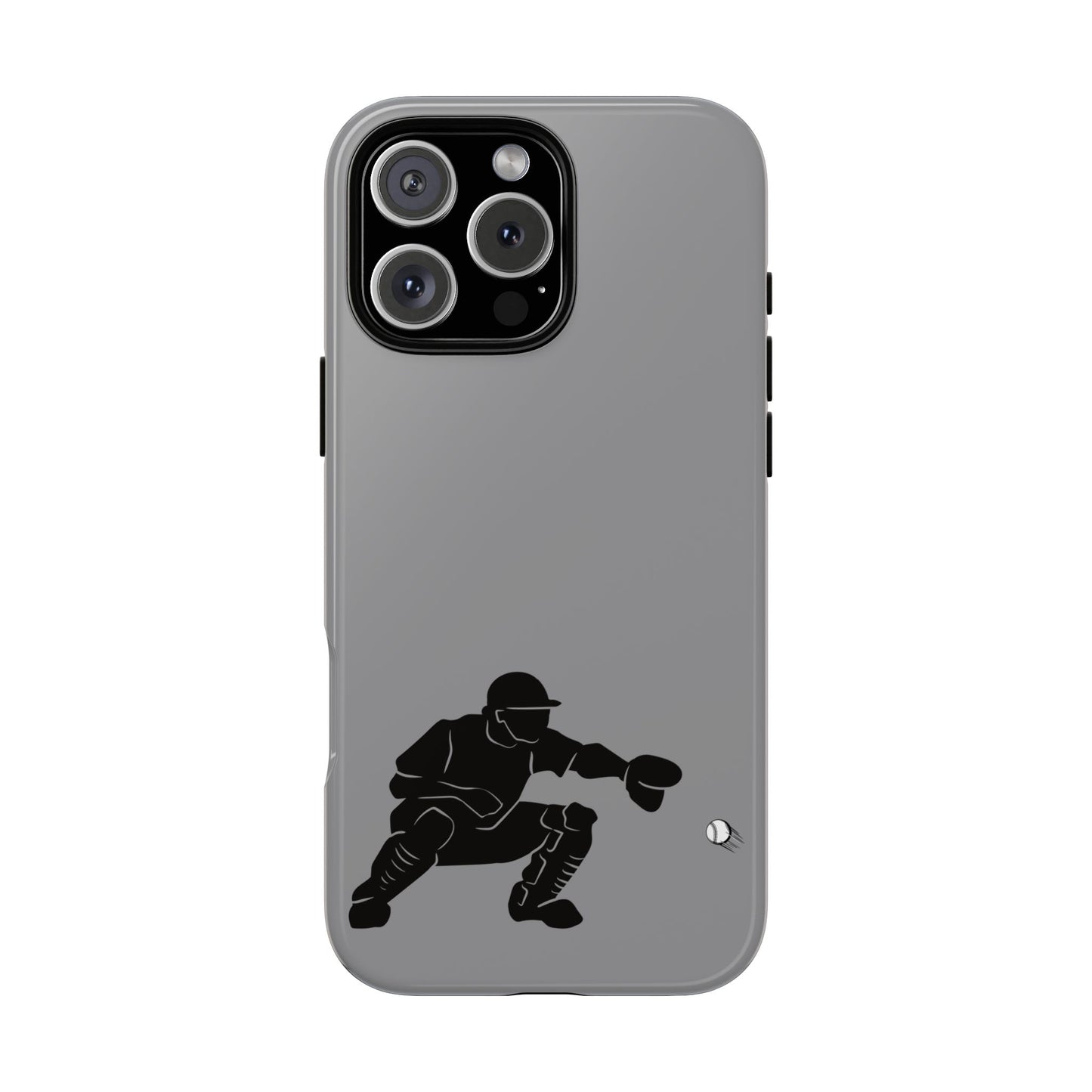 Baseball Catcher Phone Case - Tough Cases, Sports Phone Cover, Great for Athletes, Perfect Gift for Baseball Lovers, Unique Cell Phone Design - TRV