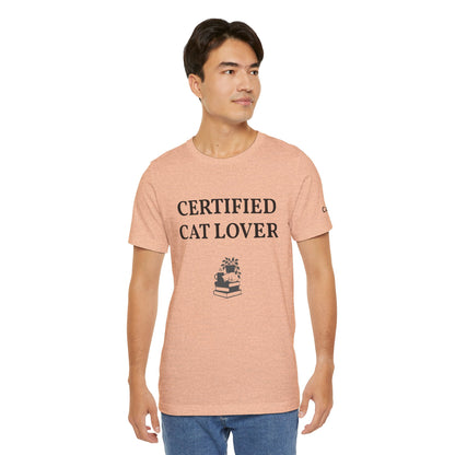 Unisex custom T-shirt from Printify with personalized design, soft fabric, and classic fit, shown with a plain background.