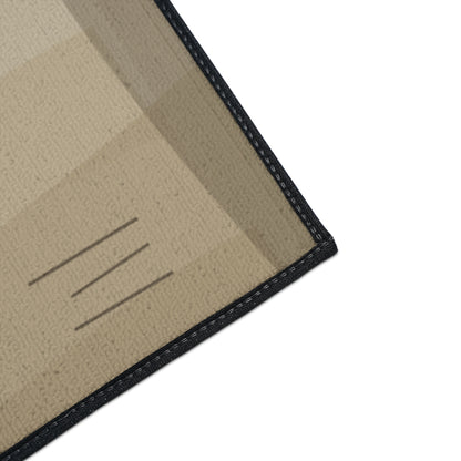 Square Design Quote Heavy Duty Floor Mat | Minimalist Typography, Modern Home Decor - TRV