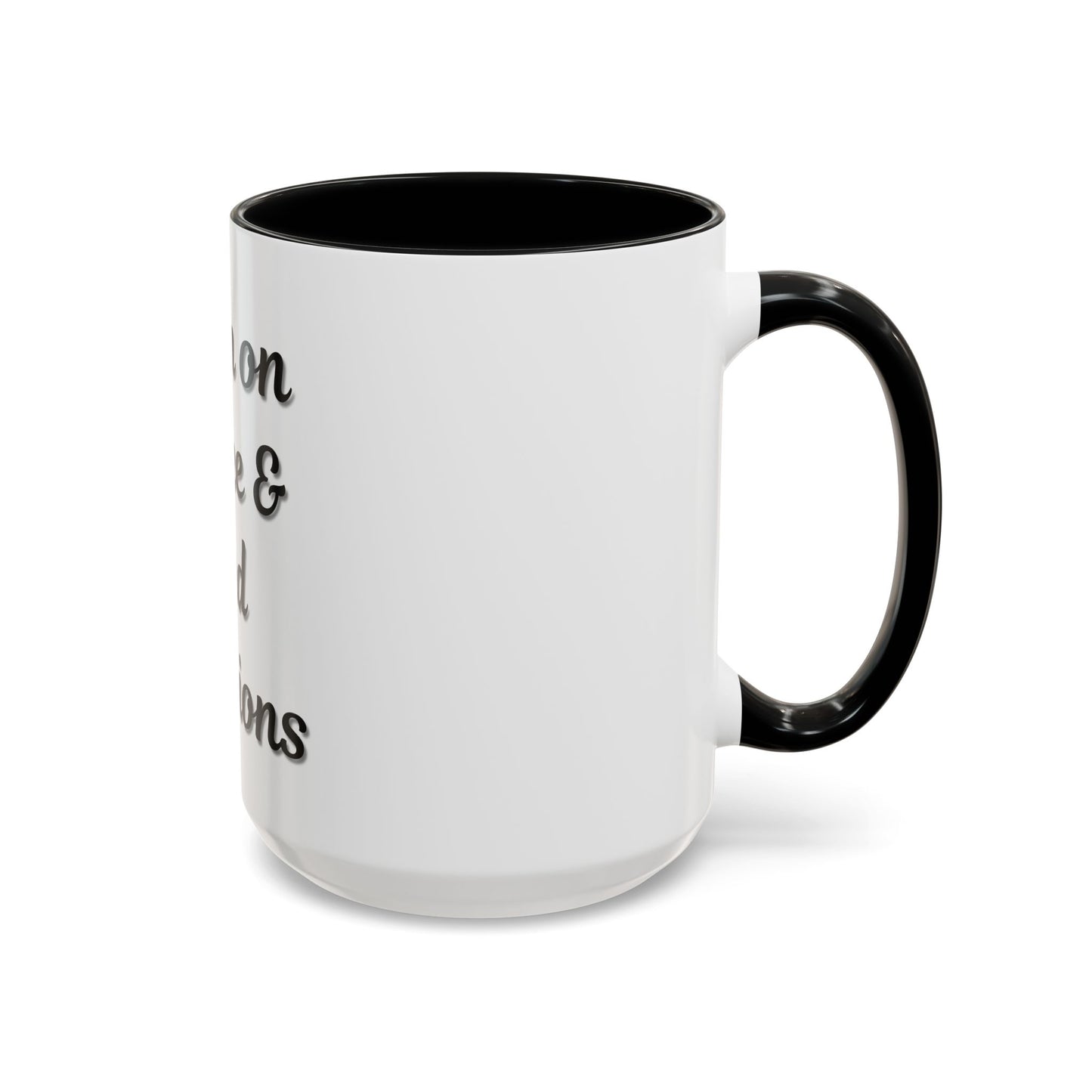 Funny Coffee Mug - "I Run on Coffee & Bad Decisions" - Perfect Gift for Coffee Lovers - TRV
