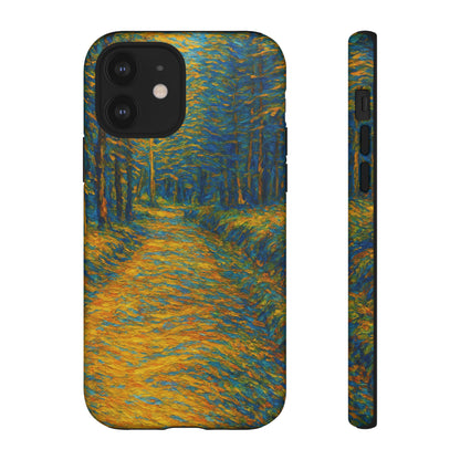 Artistic Phone Case for Nature Lovers, Tough Cases, Vibrant Design, Gift for Friends, Phone Accessories, Unique Artwork - TRV