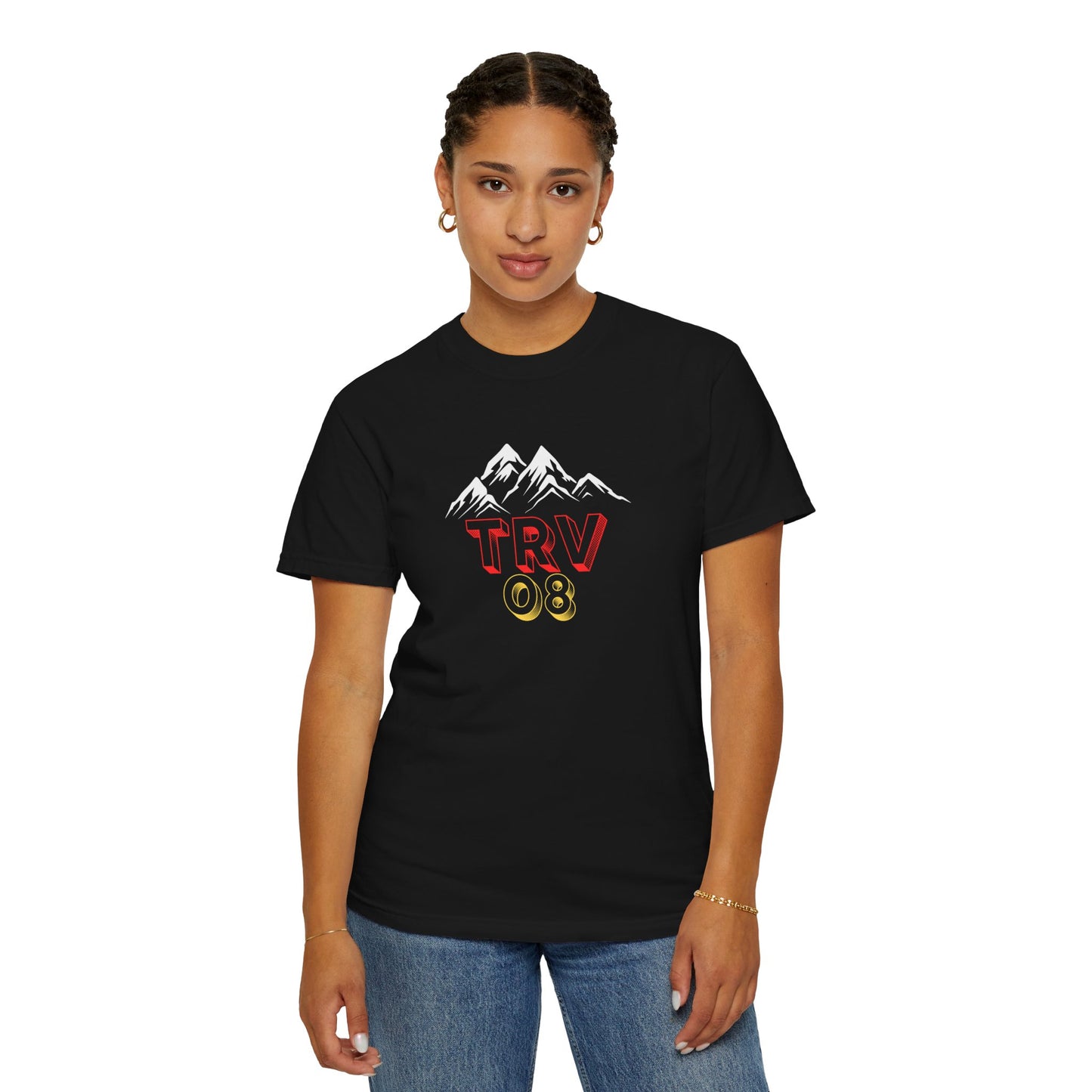 TRV08 Logo Tee | Unisex Garment-Dyed T-Shirt