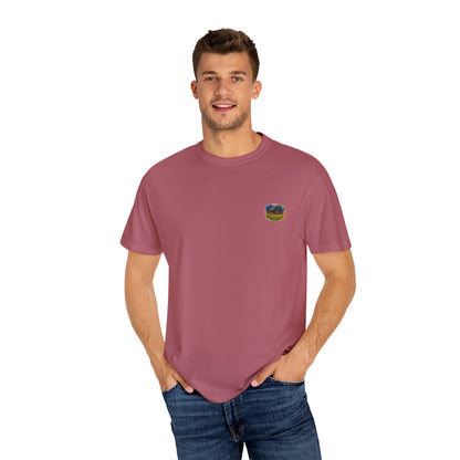 Rustic Landscape T-shirt | Relaxed Fit Tee, Casual Wear, Nature Lover Gift, Summer Outing Top, Eco-Friendly Apparel - TRV