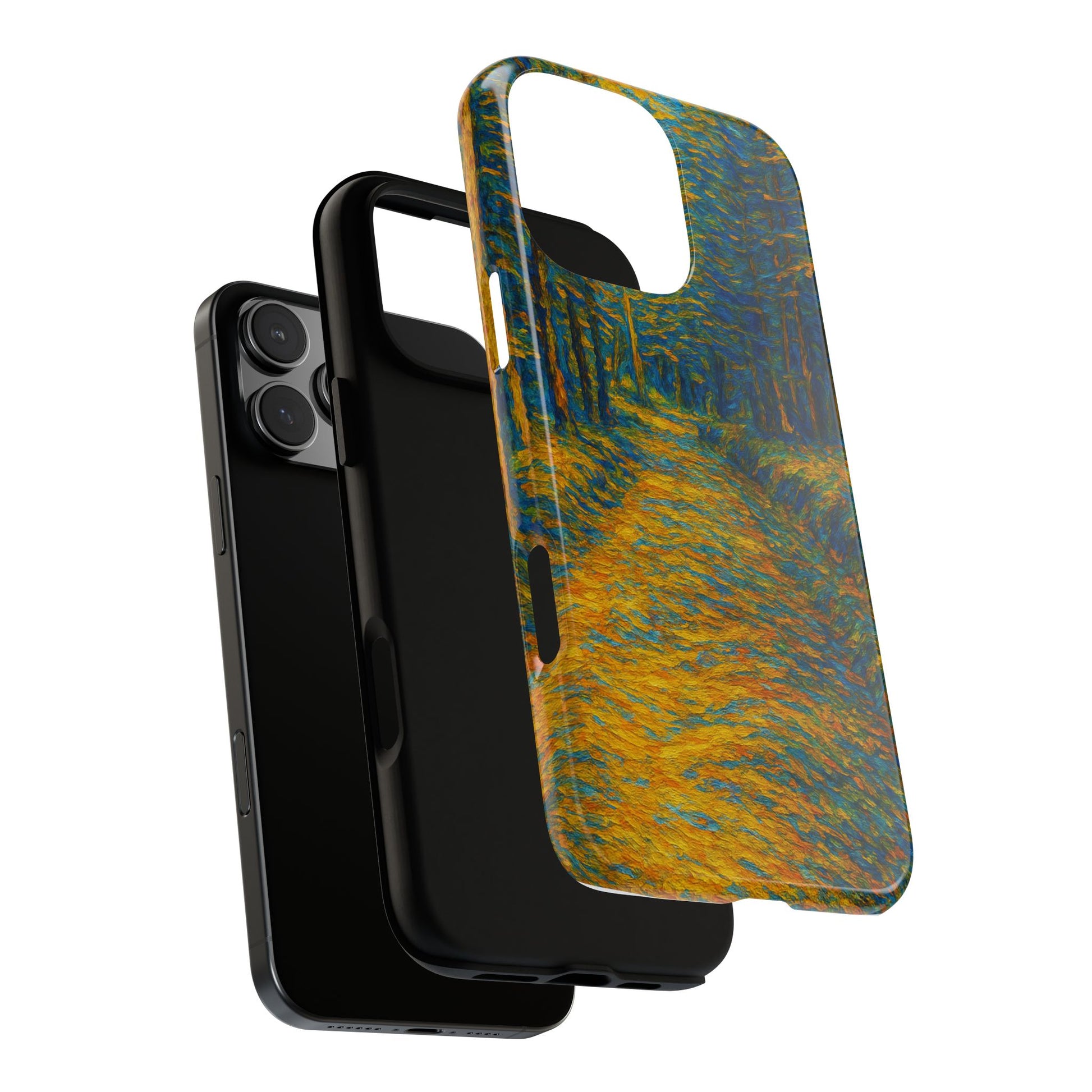 Artistic Phone Case for Nature Lovers, Tough Cases, Vibrant Design, Gift for Friends, Phone Accessories, Unique Artwork - TRV