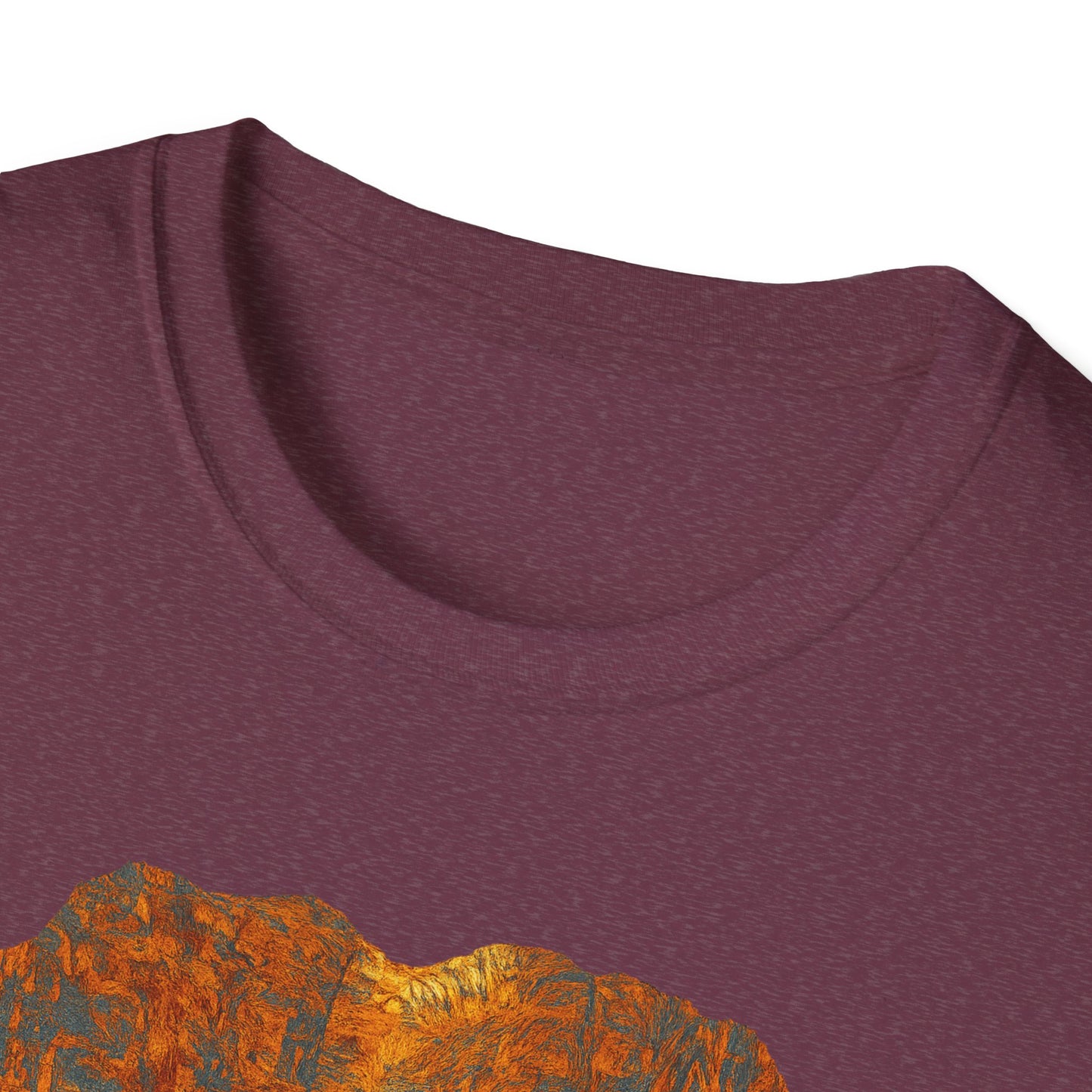 Nature-Inspired Unisex Softstyle T-Shirt, Outdoor Lover Gift, Casual Wear, Ideal for Hiking, Nature Trips, Unique Graphic Tee - TRV