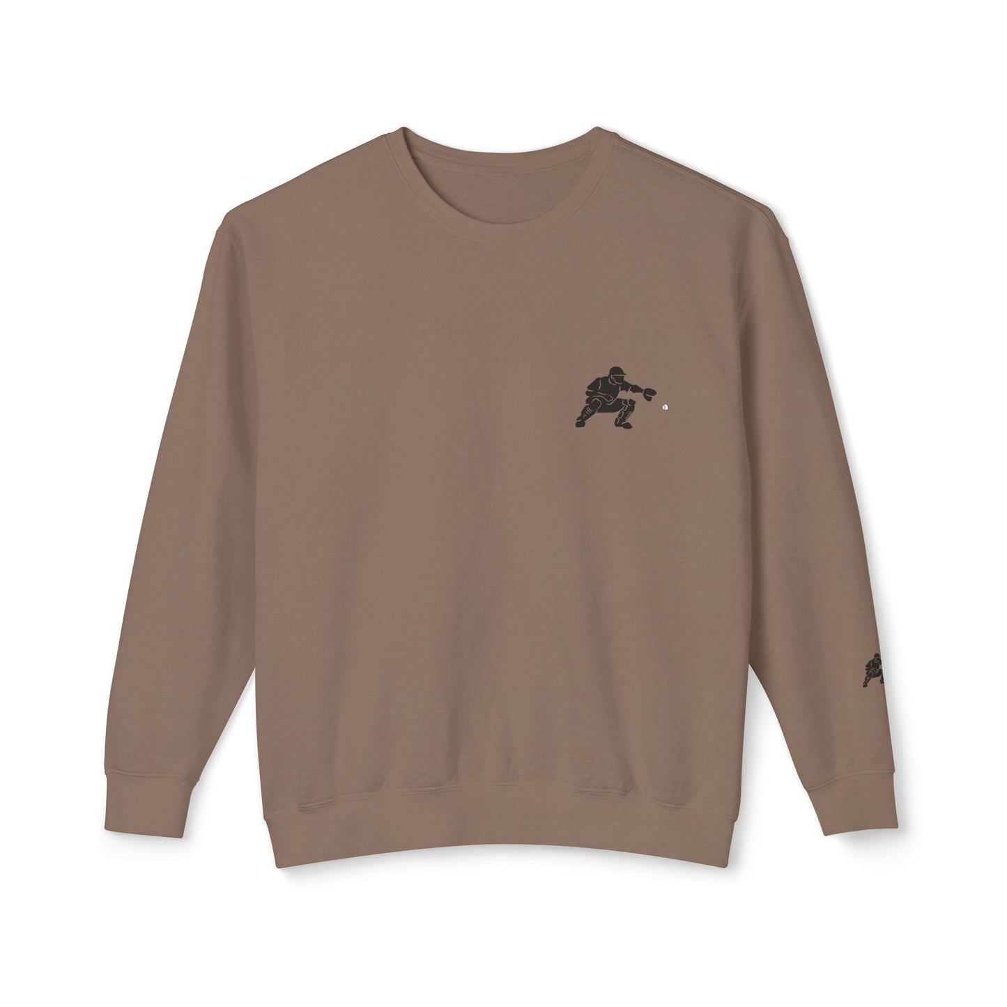 Baseball Catcher Unisex Sports Crewneck Sweatshirt - Perfect for Athletes & Casual Wear, Great for Game Days, Birthdays, Apparel for Fans