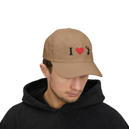 I Love Basketball Dad Cap, Casual Hat for Dads, Gift for Father's Day, Sports Lover Cap, Family Outing Accessory, Everyday Wear - TRV