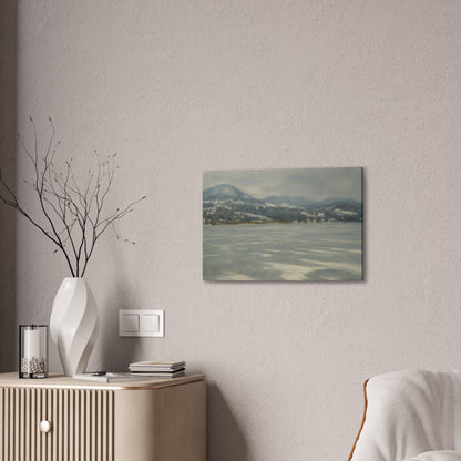 Serene Winter Landscape Canvas - TRV