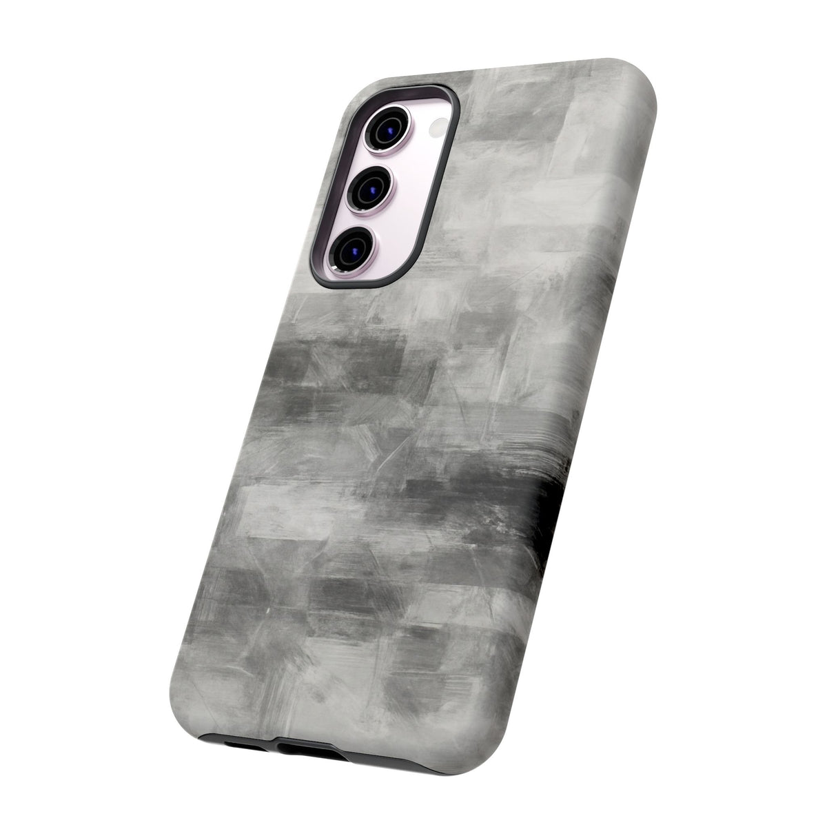 Abstract Gray Grid Tough Phone Case - view 122