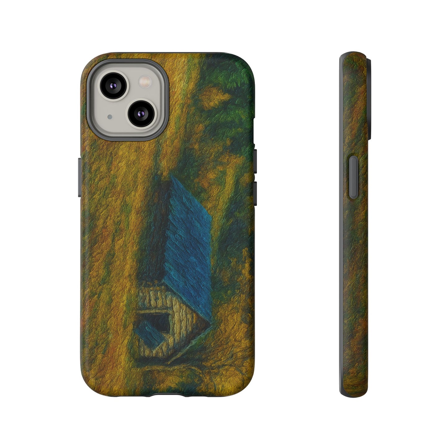 Artistic Phone Case by Tough Cases, Nature-Inspired Phone Protection, Unique Gift for Nature Lovers, Stylish Accessory, Fall Aesthetic - TRV