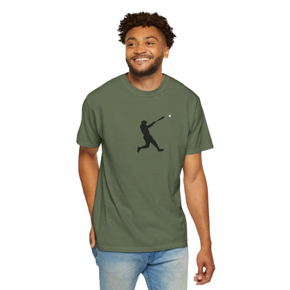 Sporty Garment-Dyed T-Shirt for Baseball Lovers, Casual Tee, Unisex Sports Shirt, Perfect Gift for Athletes, Outdoor Activities - TRV