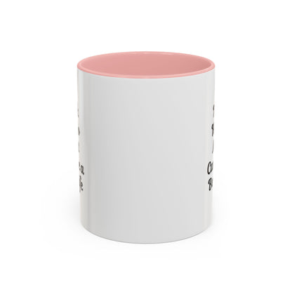 Cat Lover's Accent Coffee Mug - I Work Hard So My Cat Can Have a Better Life