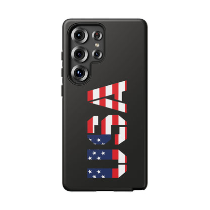 USA Flag Phone Case, Tough Phone Cover, Patriotic Gift, Independence Day Accessory, American Pride Mobile Case - TRV
