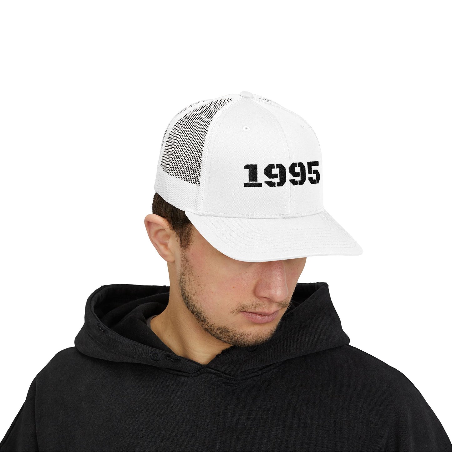 1995 Snapback Trucker Cap, Retro Cap, Vintage Style Hat, Birthday Gift, Casual Wear, 90s Fashion, Unisex Headwear - TRV