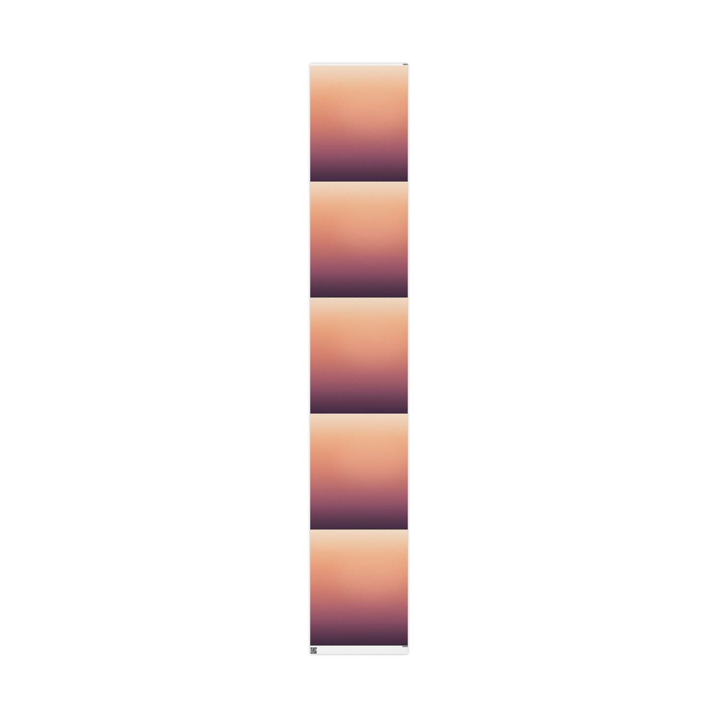 Sunset Gradient Wrapping Paper Roll — Peach Ombre Gift Wrap