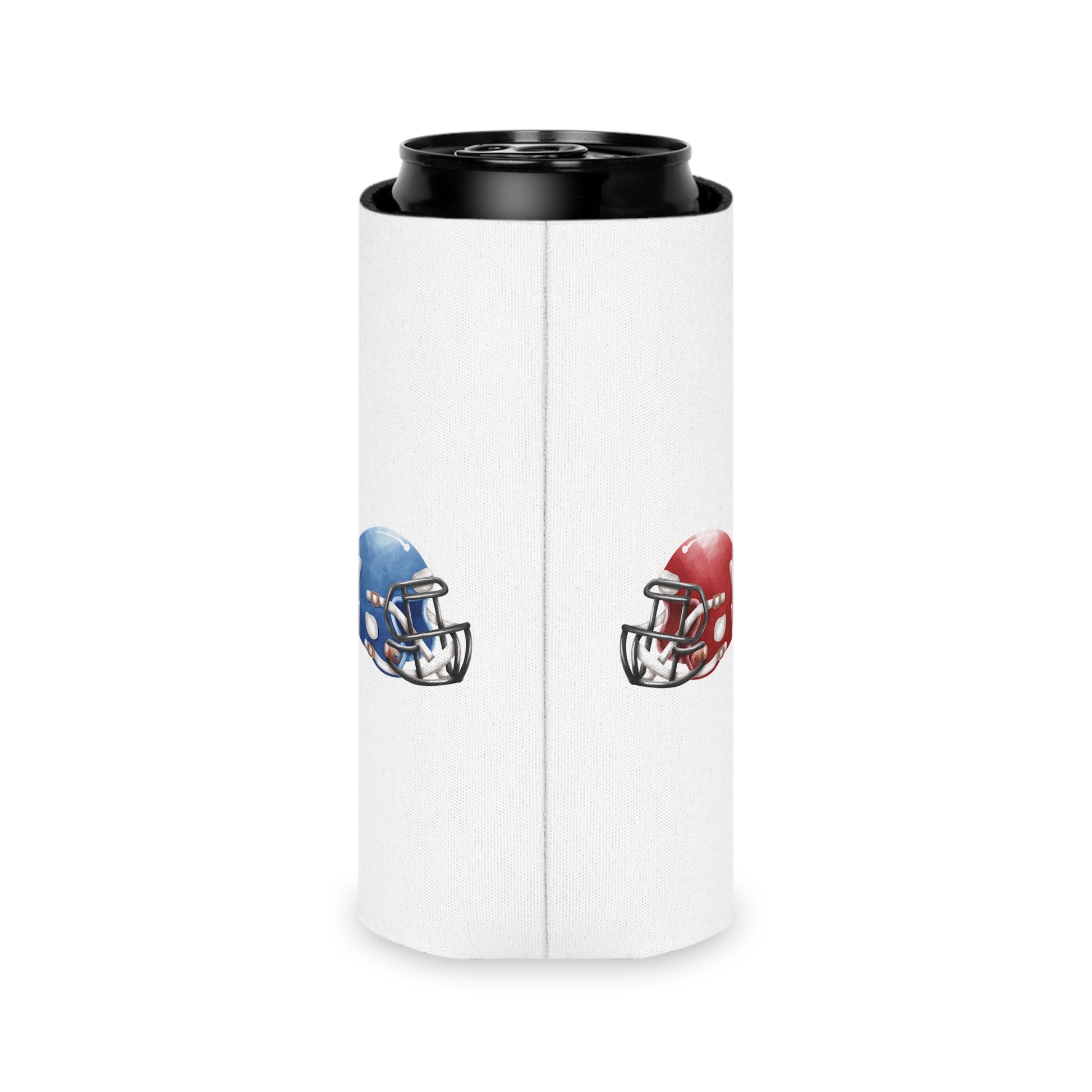 Game Day Can Cooler, Sports Team Drink Holder, Football Fan Gift, Tailgate Accessories, Party Beer Sleeve, Custom Cooler - TRV
