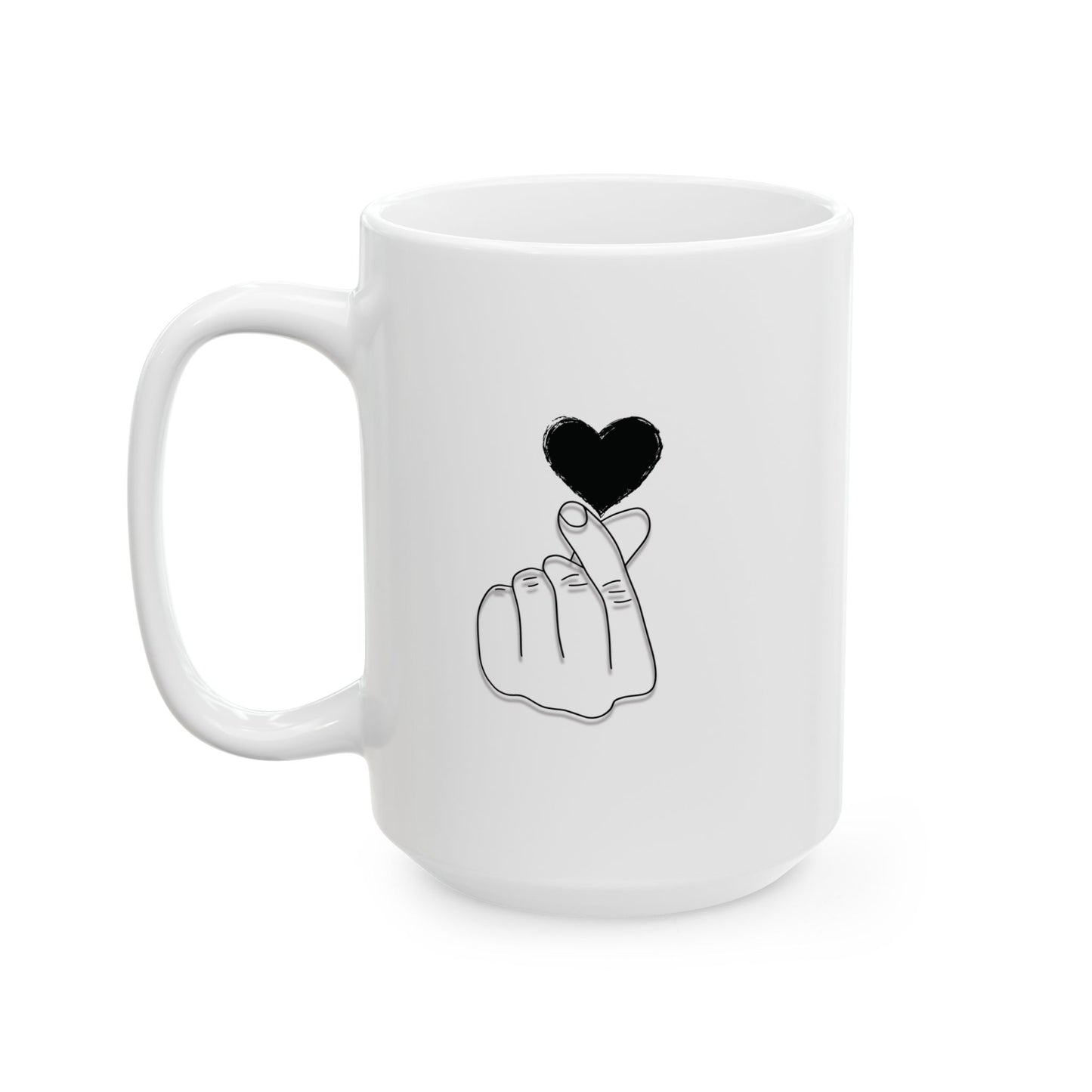 Heartwarming Ceramic Mug for Coffee Lovers - 11oz & 15oz