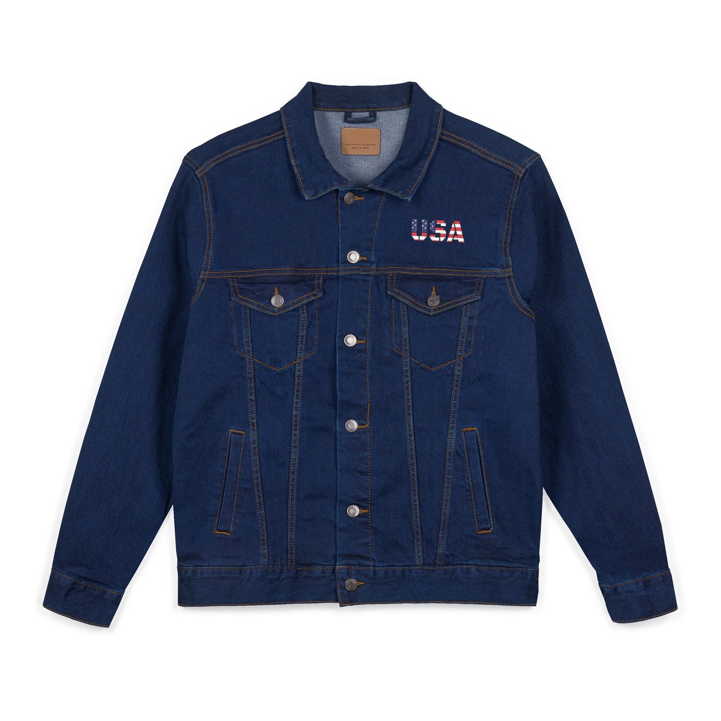 Embroidered Unisex Denim Jacket - Stylish, Casual, Perfect for Summer Outings, Men's & Women's Fashion Statement, Birthday Gift, [...] - TRV
