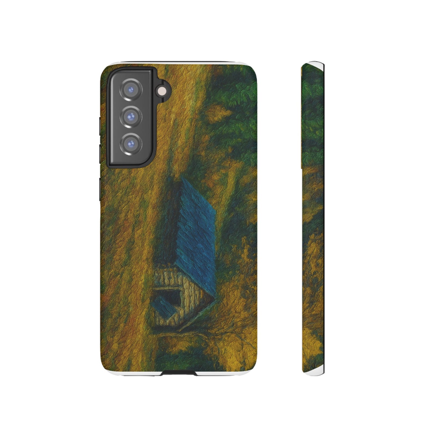 Artistic Phone Case by Tough Cases, Nature-Inspired Phone Protection, Unique Gift for Nature Lovers, Stylish Accessory, Fall Aesthetic - TRV