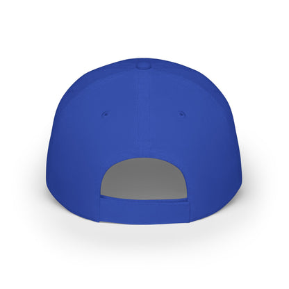 Silhouette Batter baseball hat by Printify featuring a classic cap design with a bold batter graphic on the front.