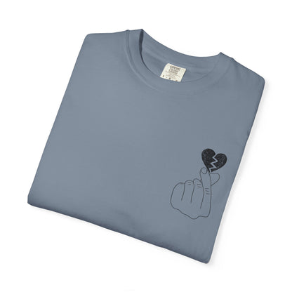 Heartbreak Unisex Garment-Dyed T-Shirt - Trendy Casual Tee for Self-Expression