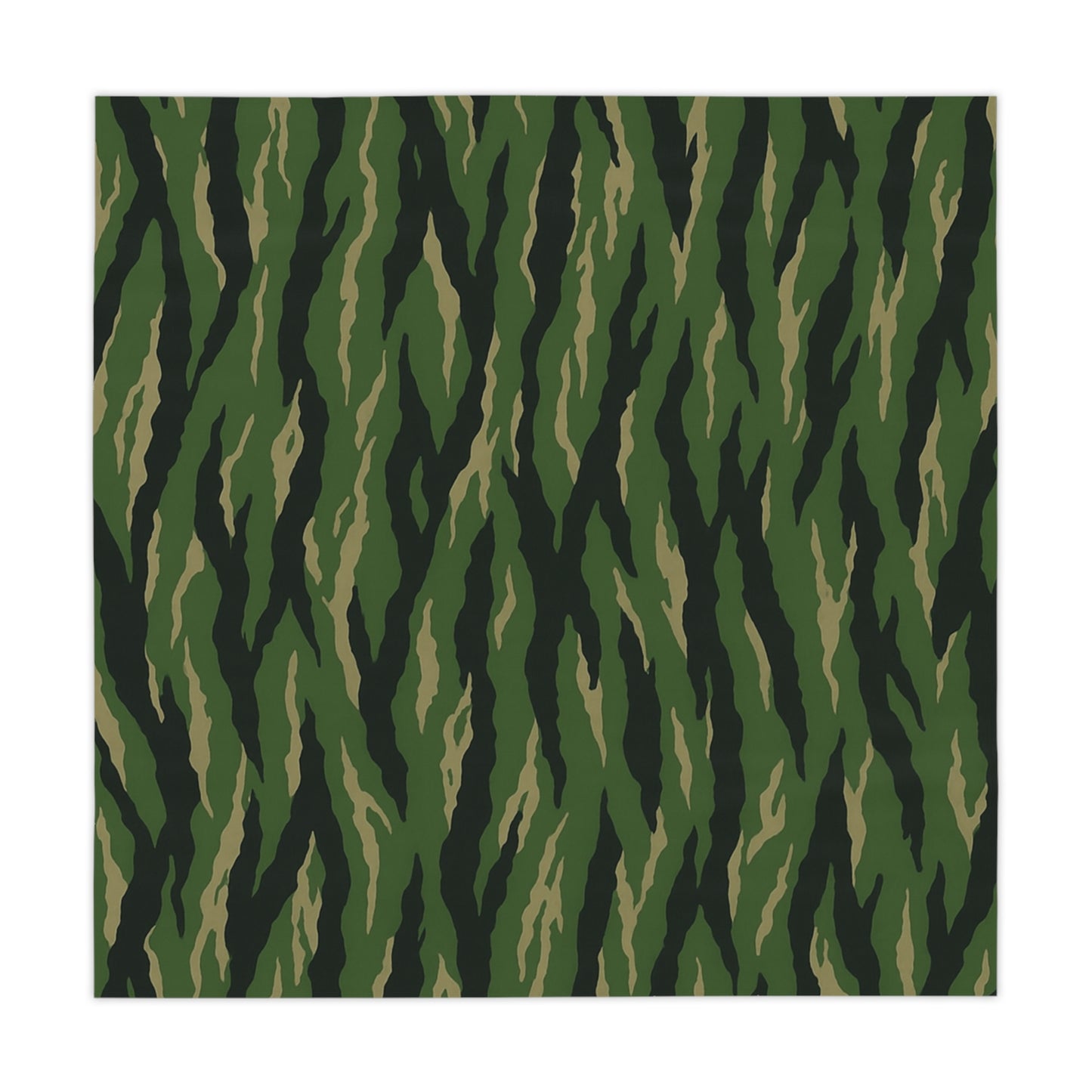 Camo Print Tablecloth - Rustic Dining Decor, Outdoor Parties, Military Theme, Table Cover, Home Table Decor