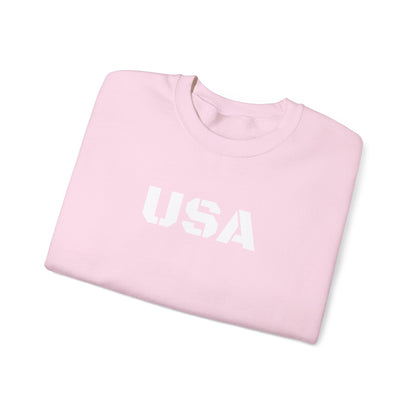 Cozy USA Unisex Crewneck Sweatshirt | Perfect Layering Piece for Every Season | Great Gift for Him/Her | Trendy Style for Casual Outings