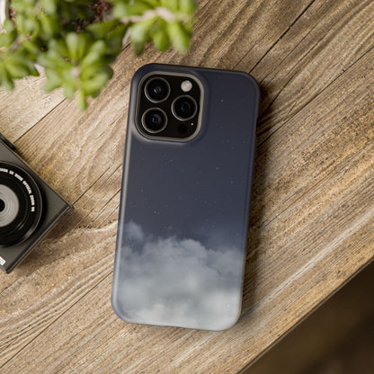 Night Sky Magnetic Impact-Resistant Phone Case — Foggy Cloud Design