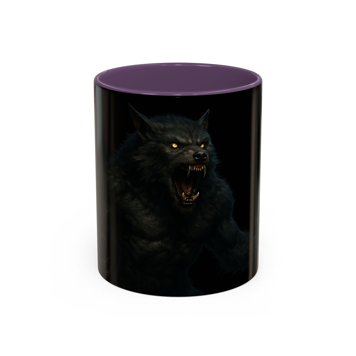 Howling Werewolf Coffee Mug - Perfect Gift for Horror Lovers, Wolf Enthusiasts, Halloween Decor, Unique Drinkware, Gothic Homeware - TRV