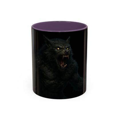 Howling Werewolf Coffee Mug - Perfect Gift for Horror Lovers, Wolf Enthusiasts, Halloween Decor, Unique Drinkware, Gothic Homeware - TRV