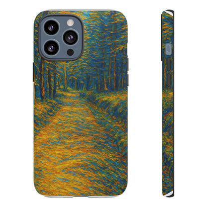 Artistic Phone Case for Nature Lovers, Tough Cases, Vibrant Design, Gift for Friends, Phone Accessories, Unique Artwork - TRV