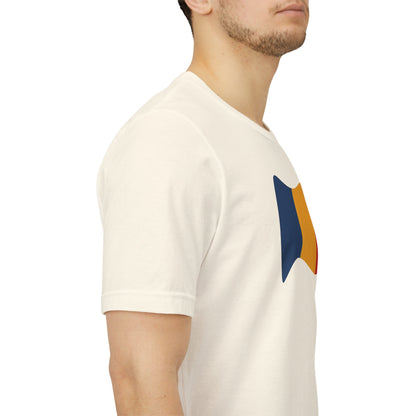 Romanian Flag Unisex Short Sleeve Tee, Casual Shirt, Travel T-Shirt, Gift for Romanians, Summer Outfit, Everyday Wear