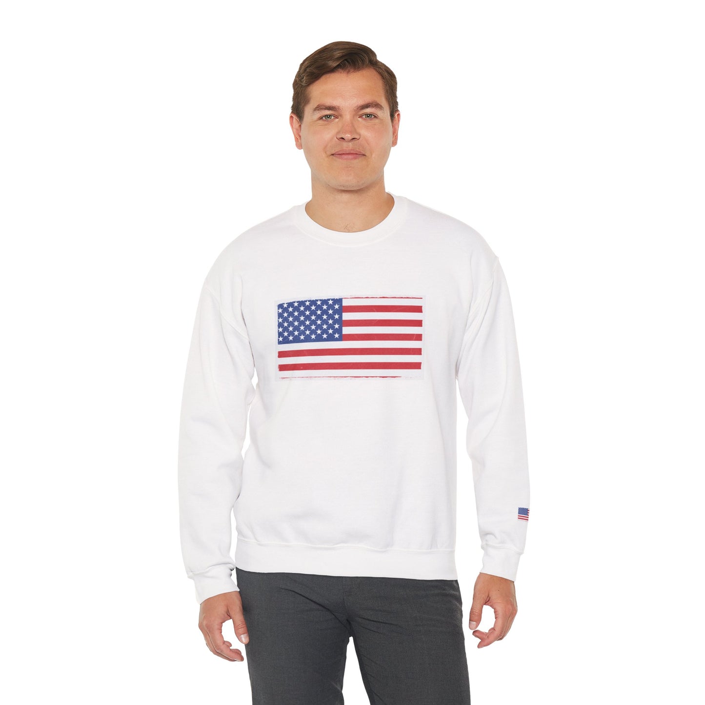American Flag Unisex Crewneck Sweatshirt | Cozy Patriotic Sweater | Perfect for Independence Day, Casual Wear, Gifts for Him/Her, [...]