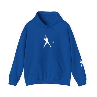 Sporty Unisex Baseball Hooded Sweatshirt, Casual Hoodie for Athletes, Perfect for Gifts, Comfy Streetwear, Ideal for Sports Events, Personal Use - TRV